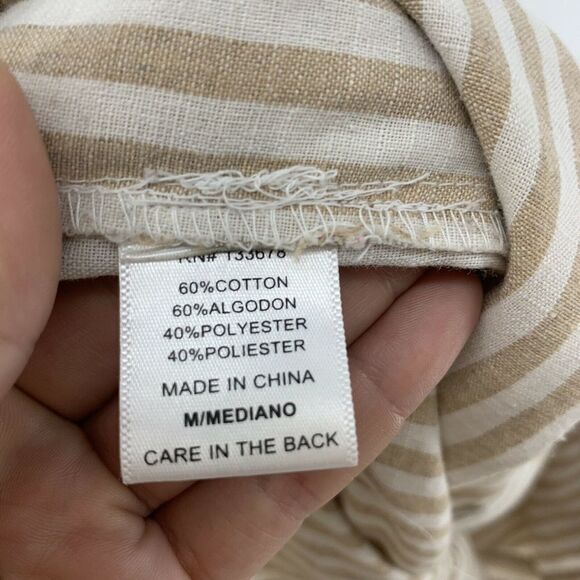 Love Tree Striped Paper Bag Shorts Medium - Picture 7 of 7